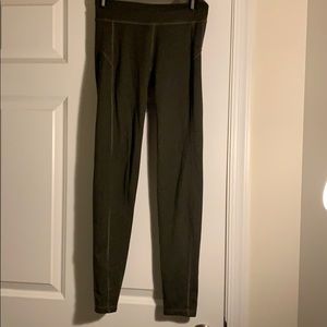 Olive green workout leggings